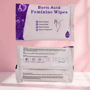 Boric Acid Feminine Wipes