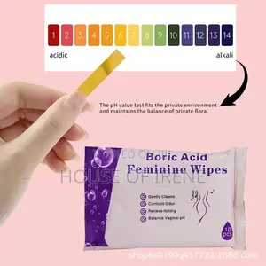 Boric Acid Feminine Wipes