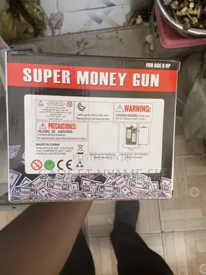Supreme Money Spray Gun With Fake Dollars