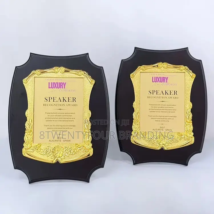 Wooden Award Plaque (A3, A4, A5 and A2 Size Wooden Plaques)