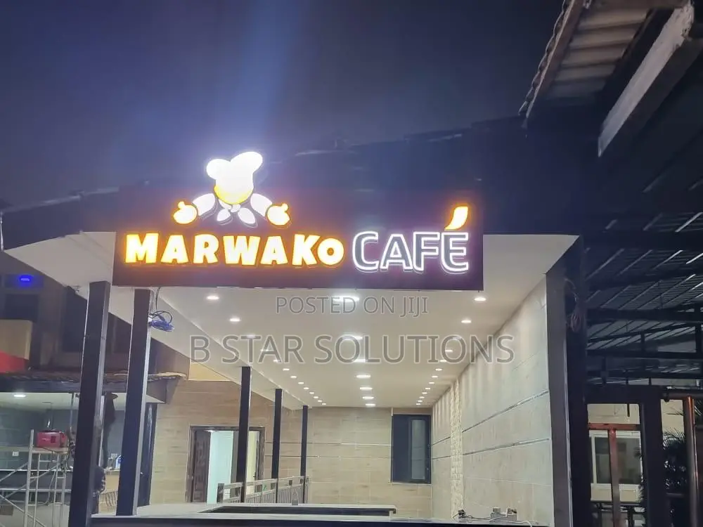 Premium 3D Signage for Shops, Offices Businesses