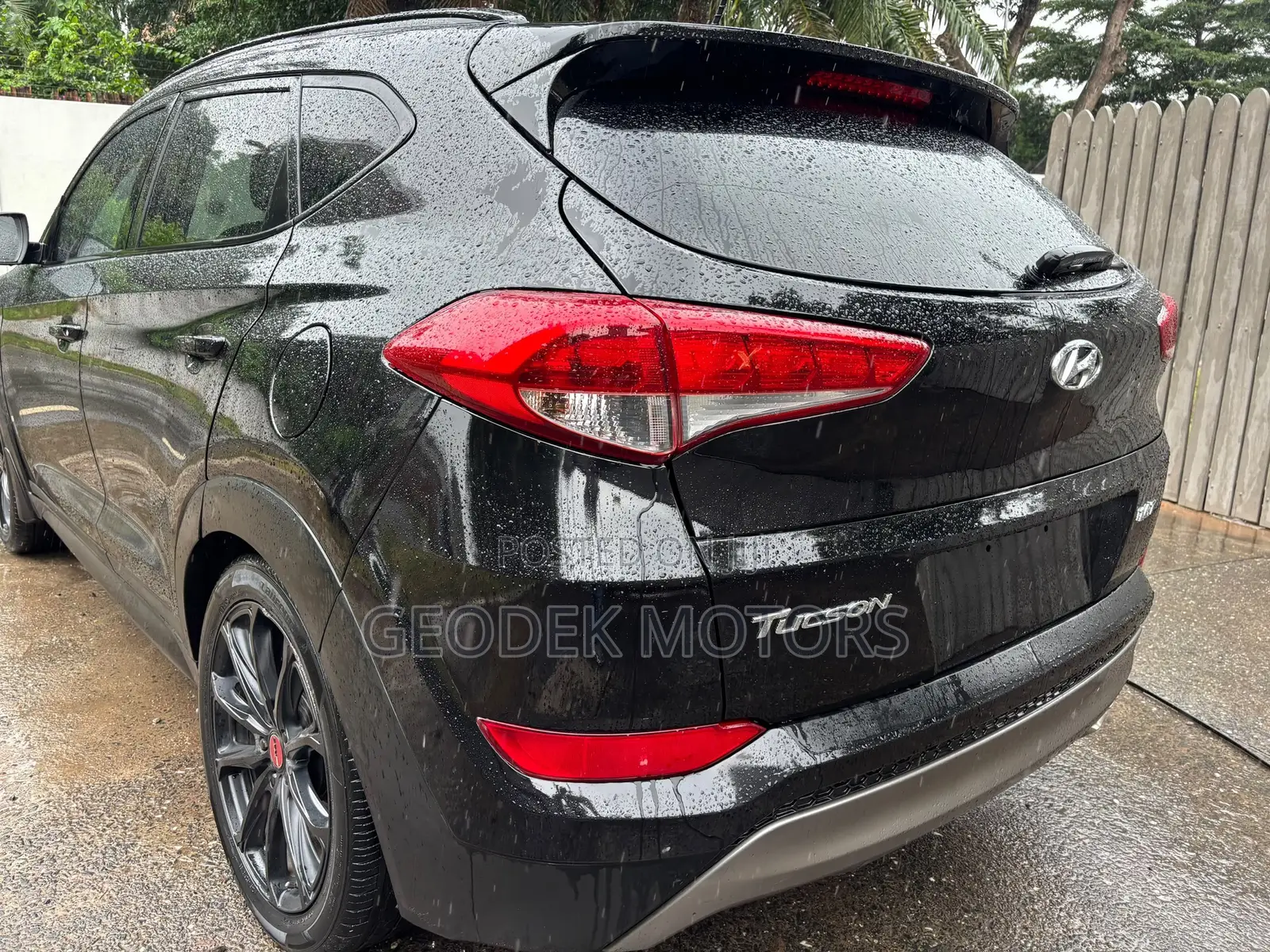 Hyundai Tucson Limited AWD 2016 Black