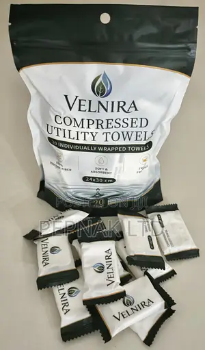 VELNIRA Premium Extra Thick Compressed Towels (20pcs/Pack)