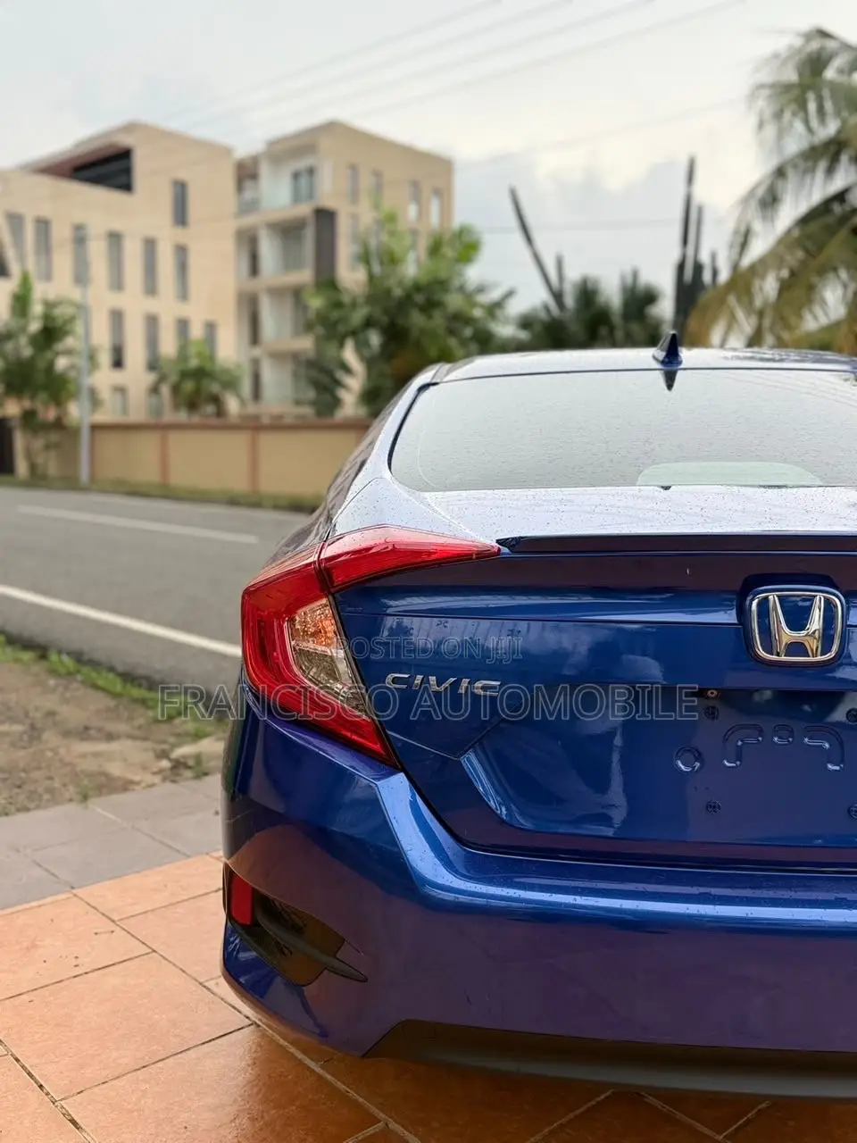 Honda Civic Touring 4dr Sedan (1.5L 4cyl) 2017 Blue
