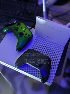 XBox One S With Games and Controllers