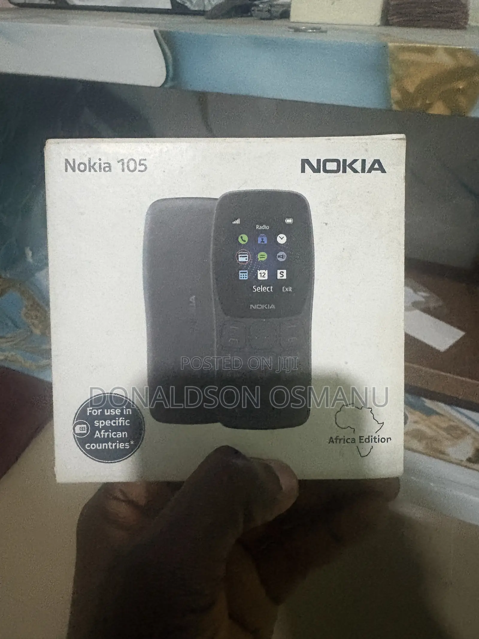New Nokia 106 Black