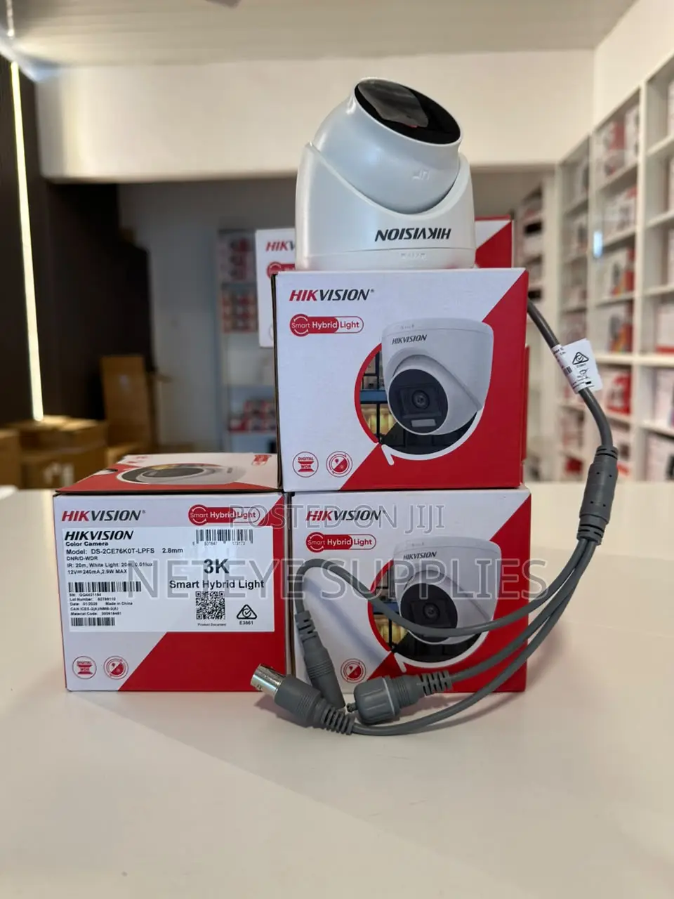 Hikvision Smart Hybrid Light With Audio Dome DS-2CE76K0T-LPFS