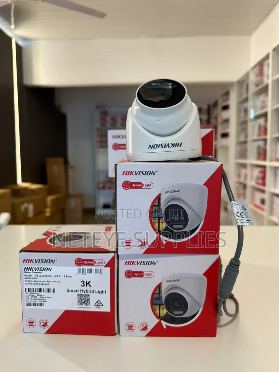 Hikvision Smart Hybrid Light With Audio Dome DS-2CE76K0T-LPFS