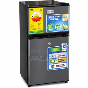 Nasco 95L Double Door Fridge With Top Freezer – NASF2-12S