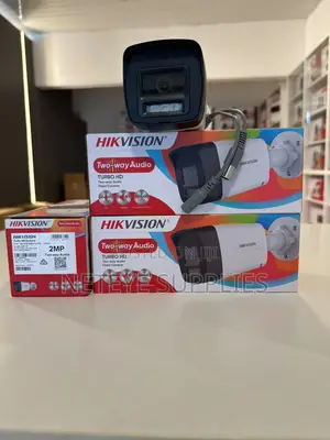 Hikvision 2MP Two Way Audio Fixed Mini Bullet Camera DS-2CE16D0T-LPTS