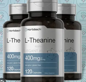 L-Theanine 400mg, 120 Capsules,Cognitive Mental Health