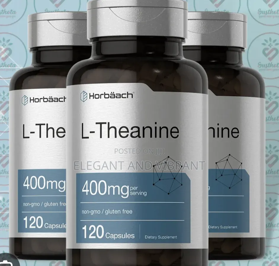 L-Theanine 400mg, 120 Capsules,Cognitive Mental Health