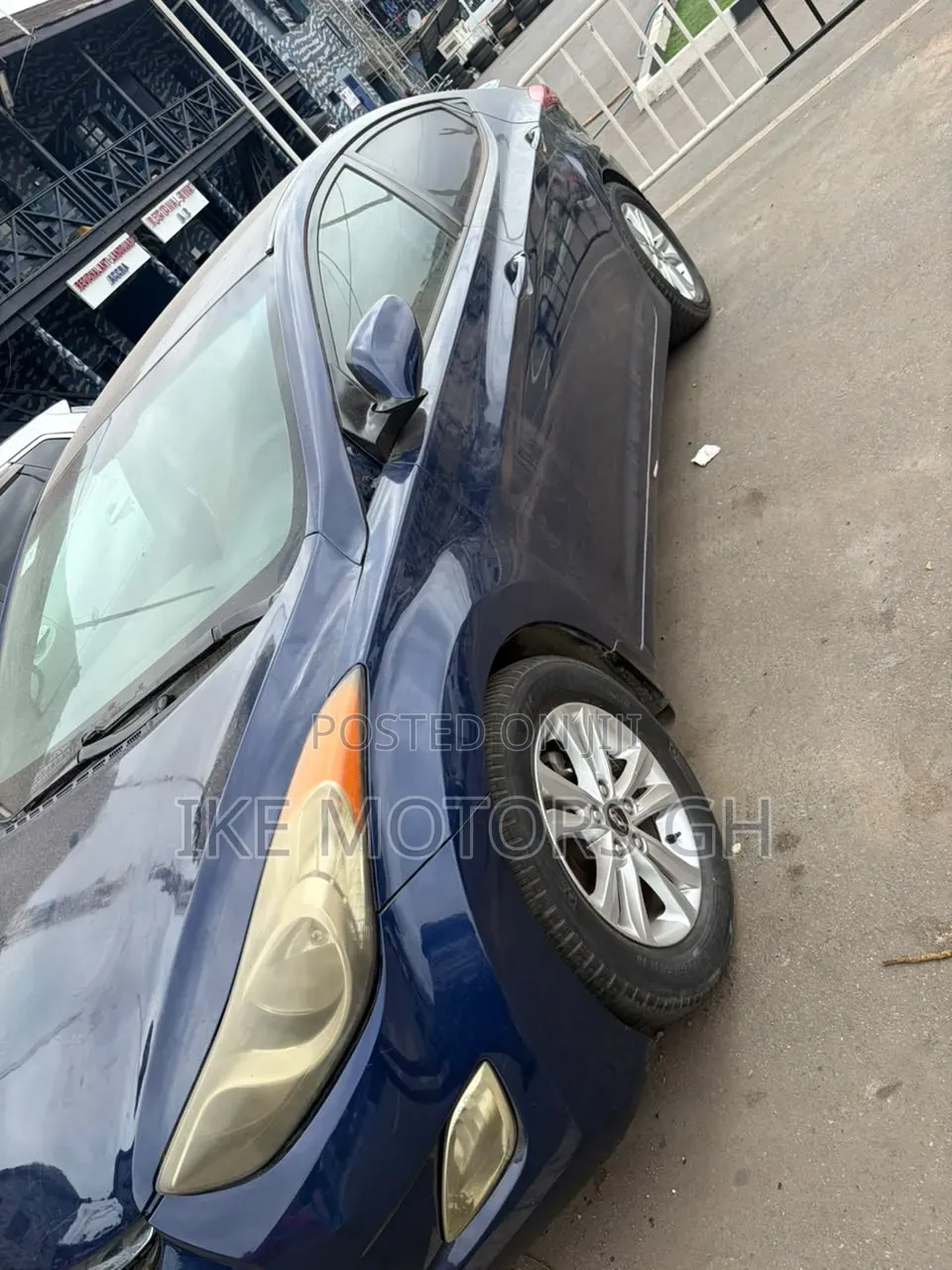 Hyundai Elantra 2013 Blue