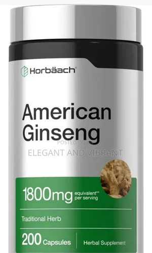American Ginseng | 200 Capsules
