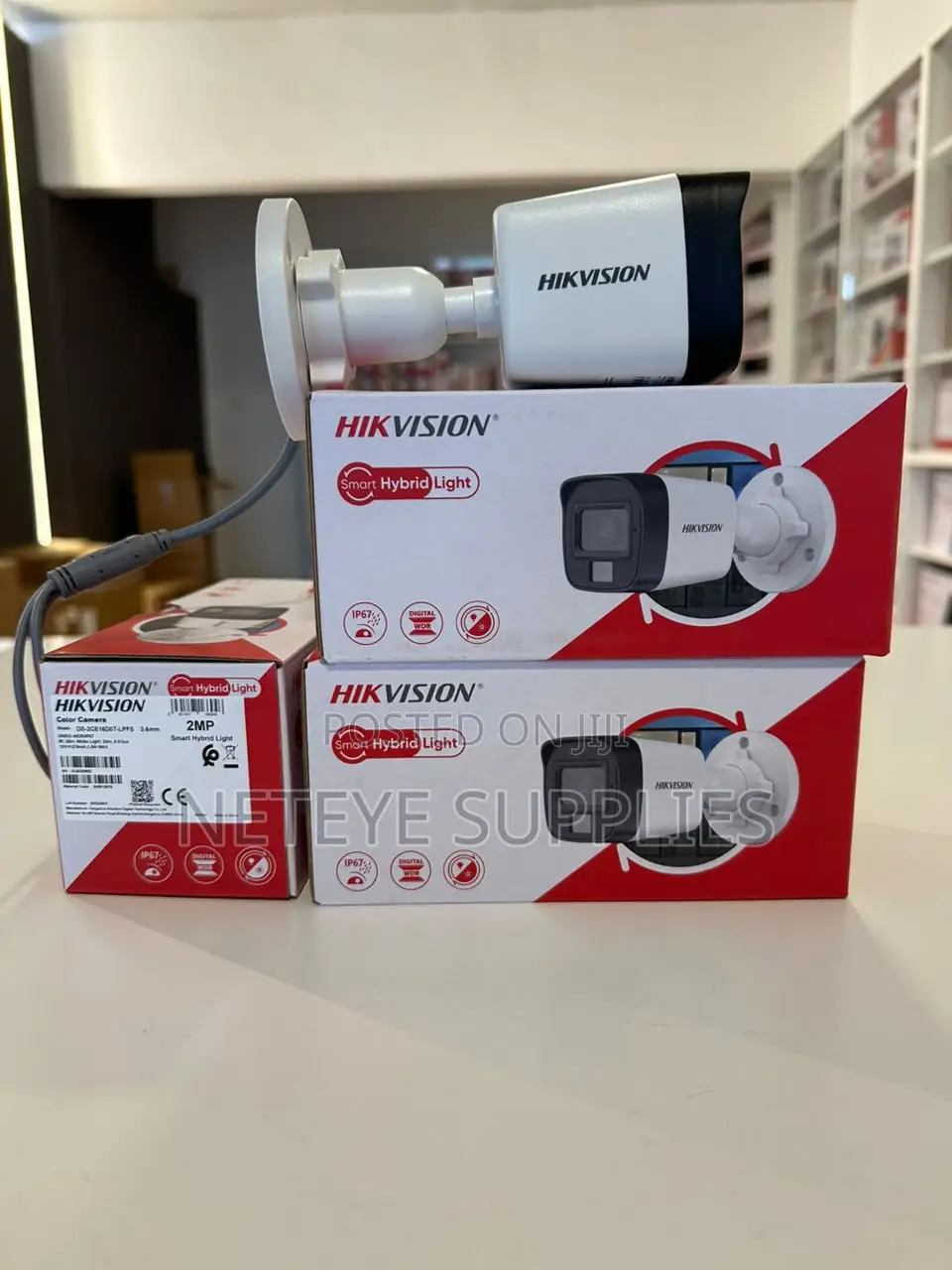 Hikvision 2MP Smart Hybrid Light Audio Bullet Camera DS-2CE16D0T-LPFS