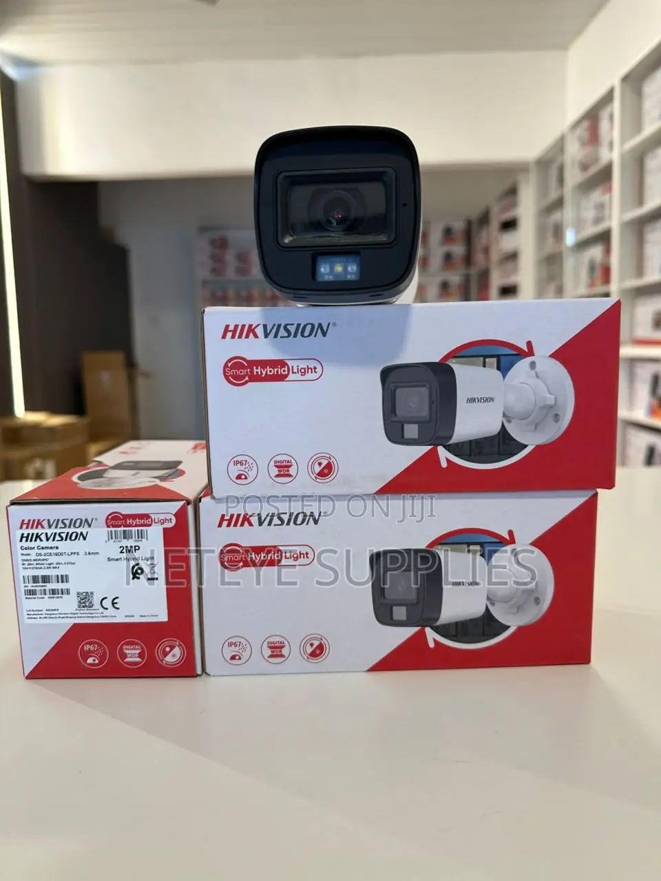 Hikvision 2MP Smart Hybrid Light Audio Bullet Camera DS-2CE16D0T-LPFS