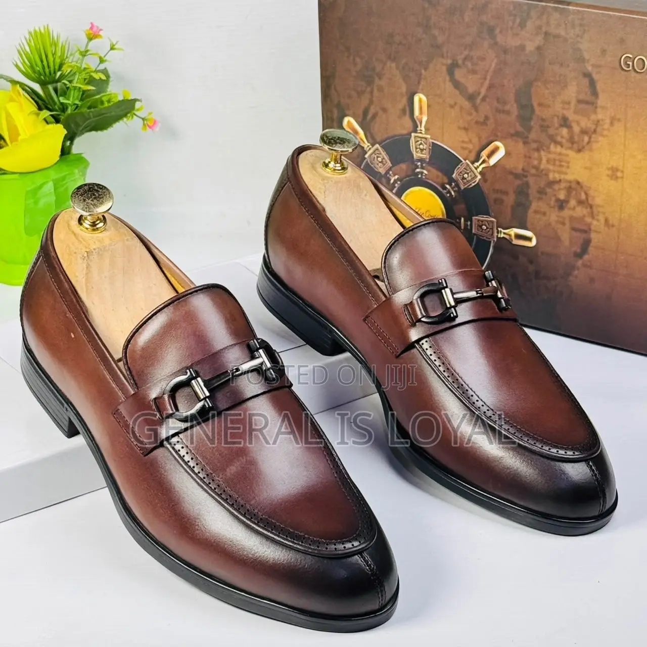 Gold Coxes Brown Men’s Shoe