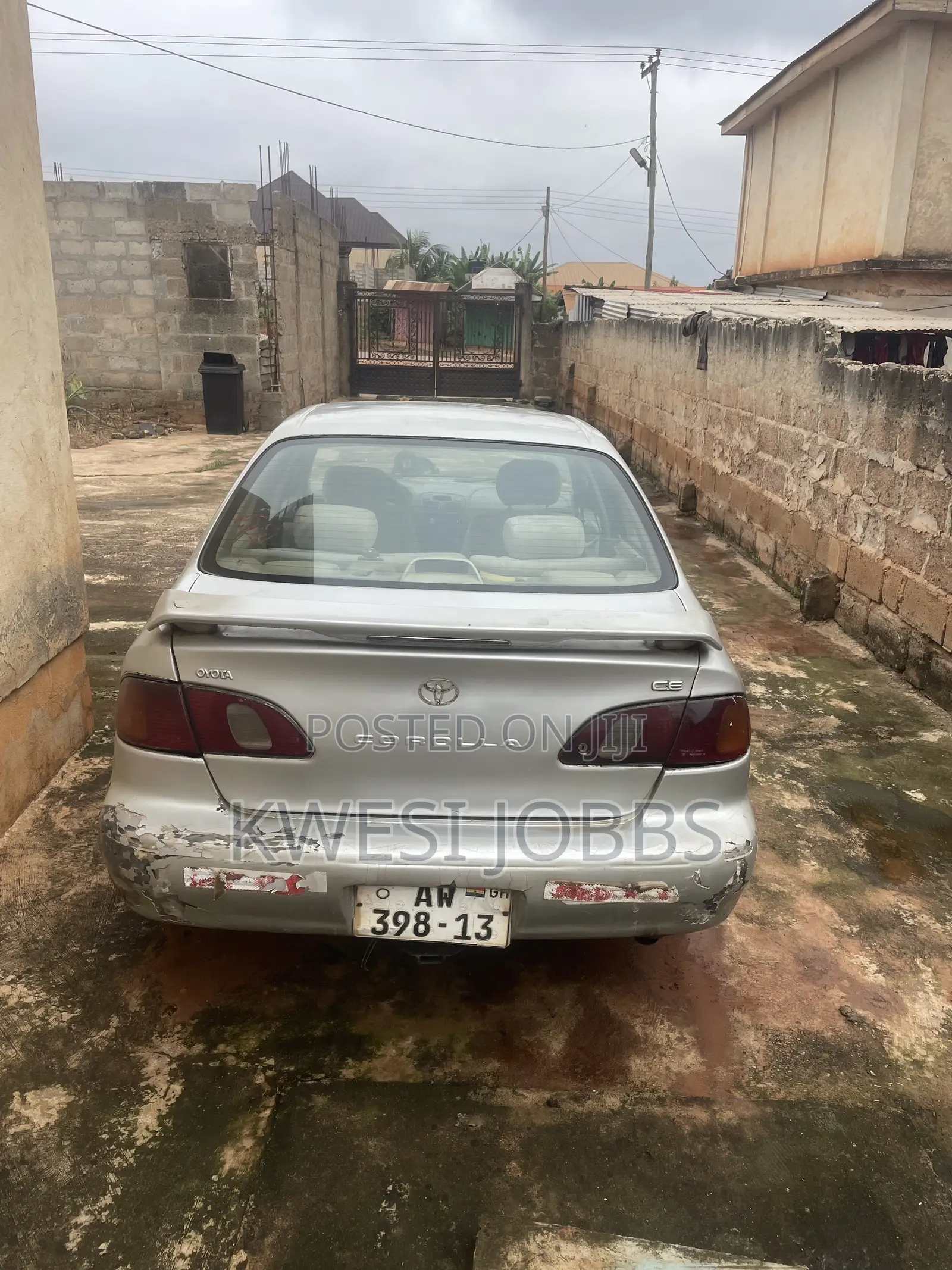 Toyota Corolla Sedan 2003 Gray