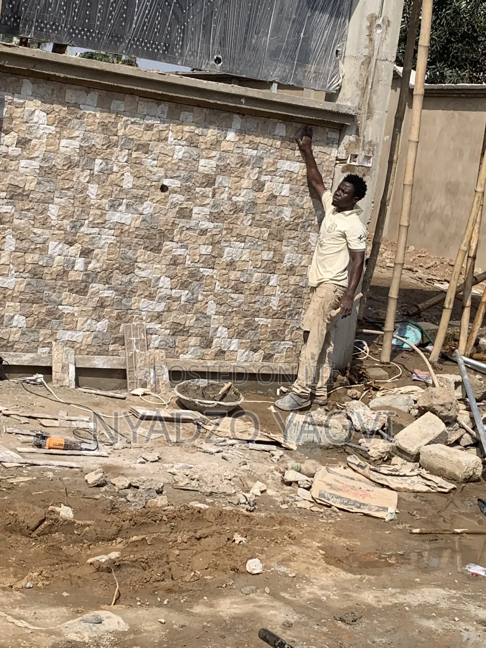 Tiler Yaw From Togo Doing Good Work