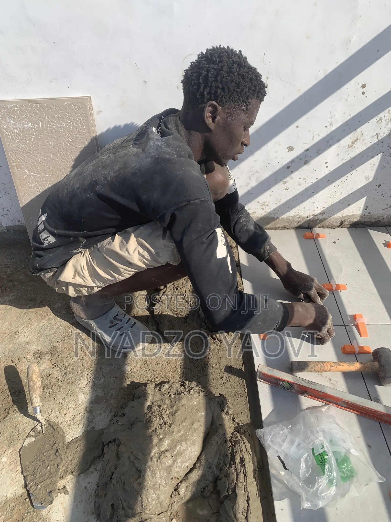 Tiler Yaw From Togo Doing Good Work