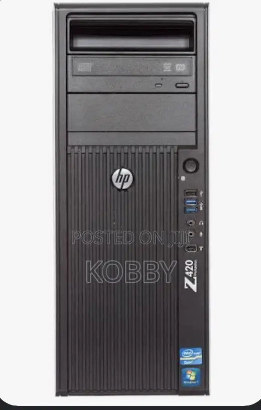 Desktop Computer HP Z420 16GB Intel Xeon HDD+SSD 512GB