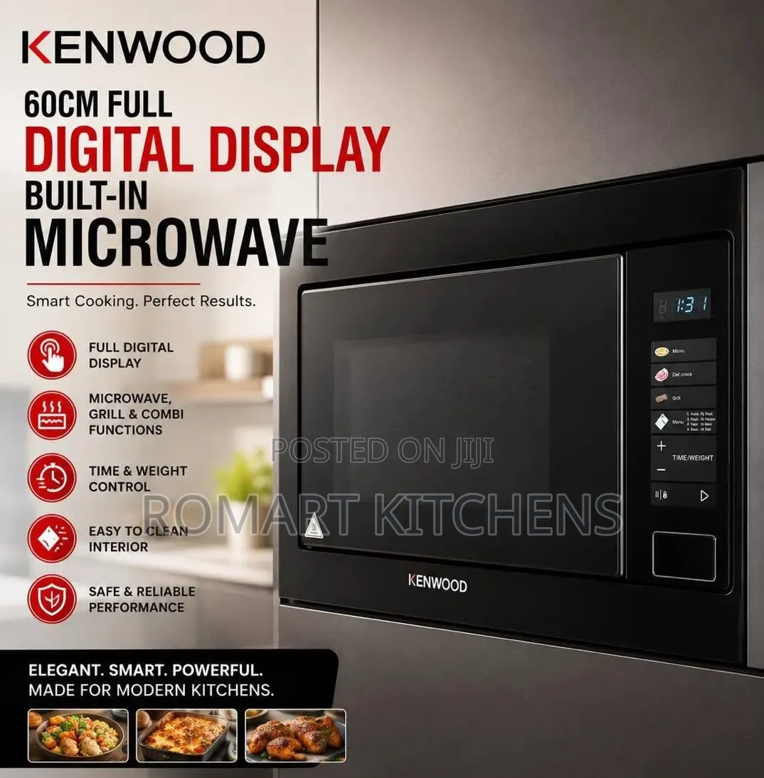 Top Quality Kenwood Luxury 60cm Inbuilt Full Digital Microwave