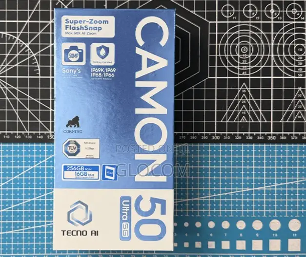 New Tecno Camon 50 Ultra 512 GB Blue