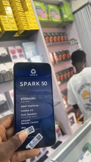 New Tecno Spark 50 128 GB Blue