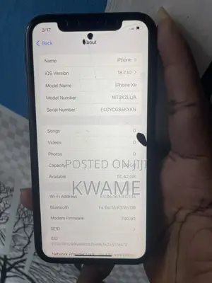 Apple iPhone XR 64 GB Black