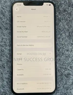 Apple iPhone 12 Pro Max 256 GB Gray