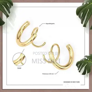 Double Twisted Earrings.