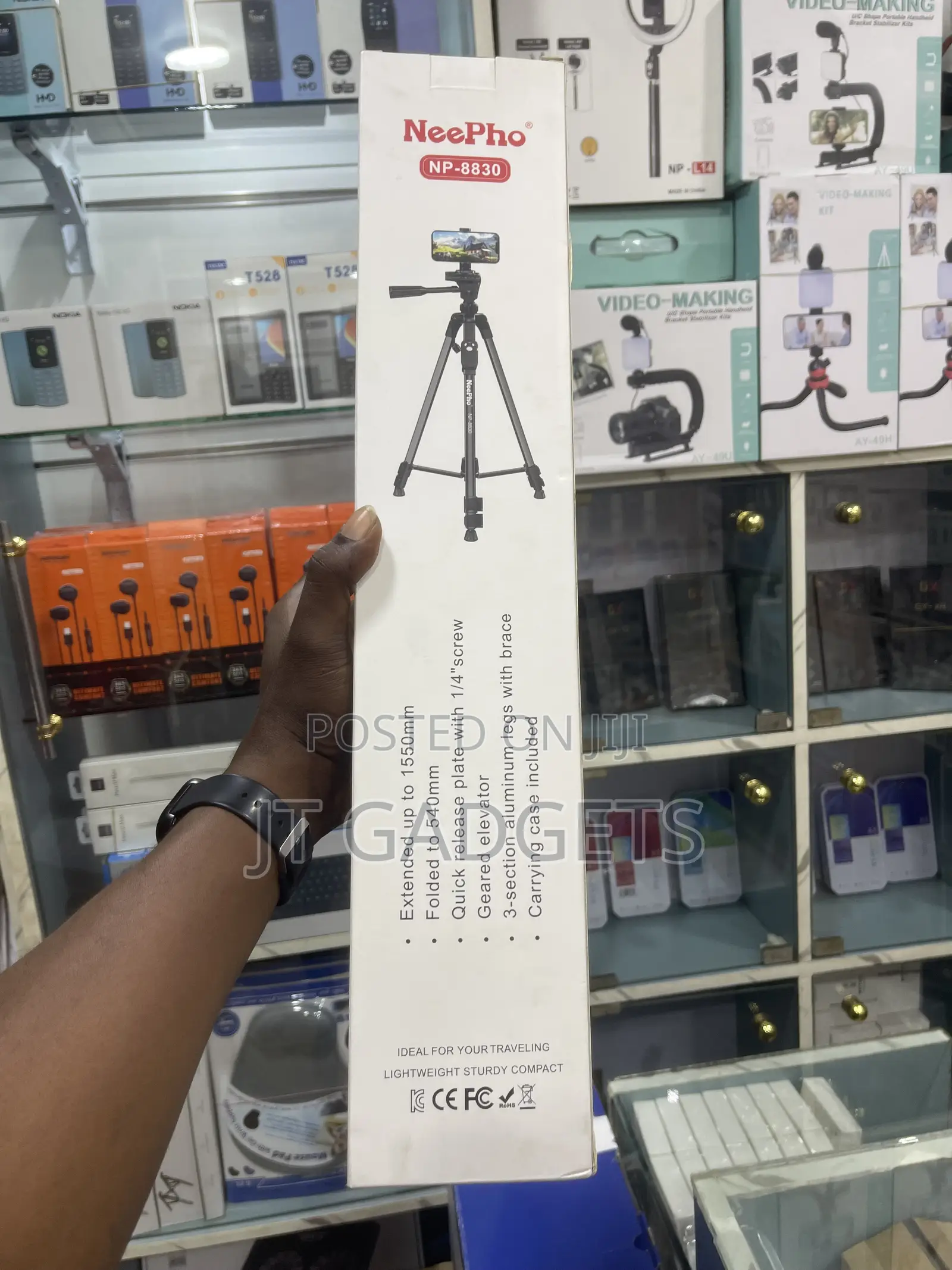 NeePho NP-8830 Professional Camera Tripod Get Rock-Steady Shots
