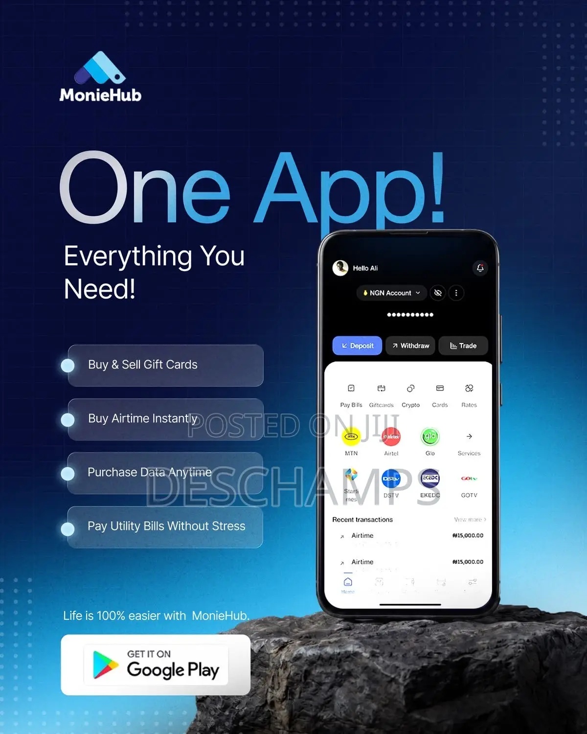 Crypto Social Media Flyer