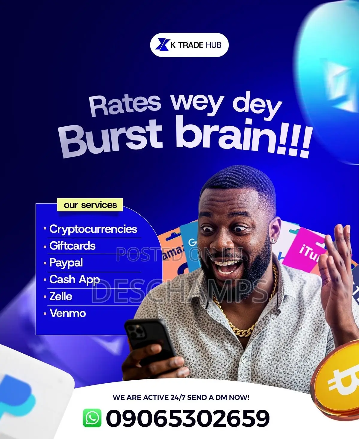 Crypto Social Media Flyer