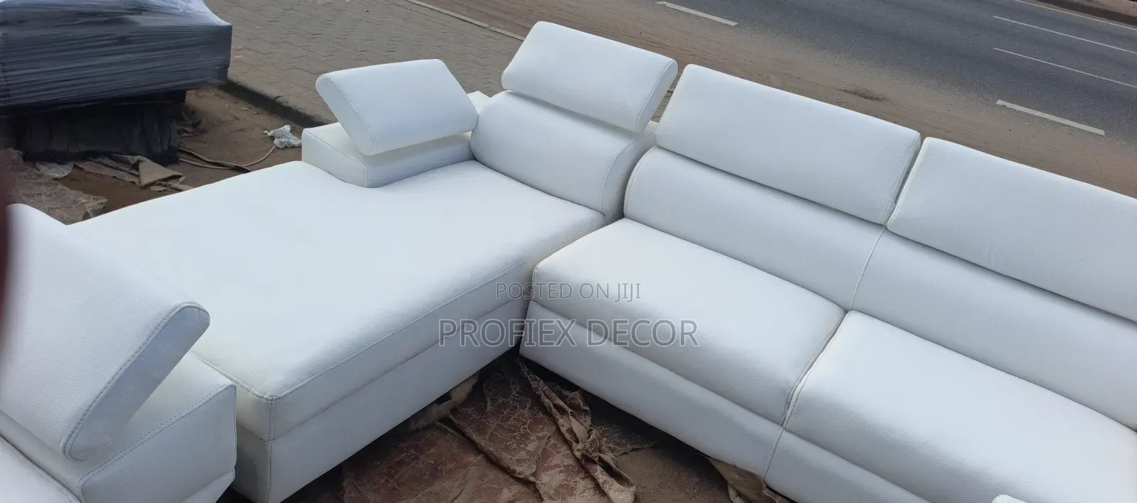 L- Shape Adjustable Headrests Set