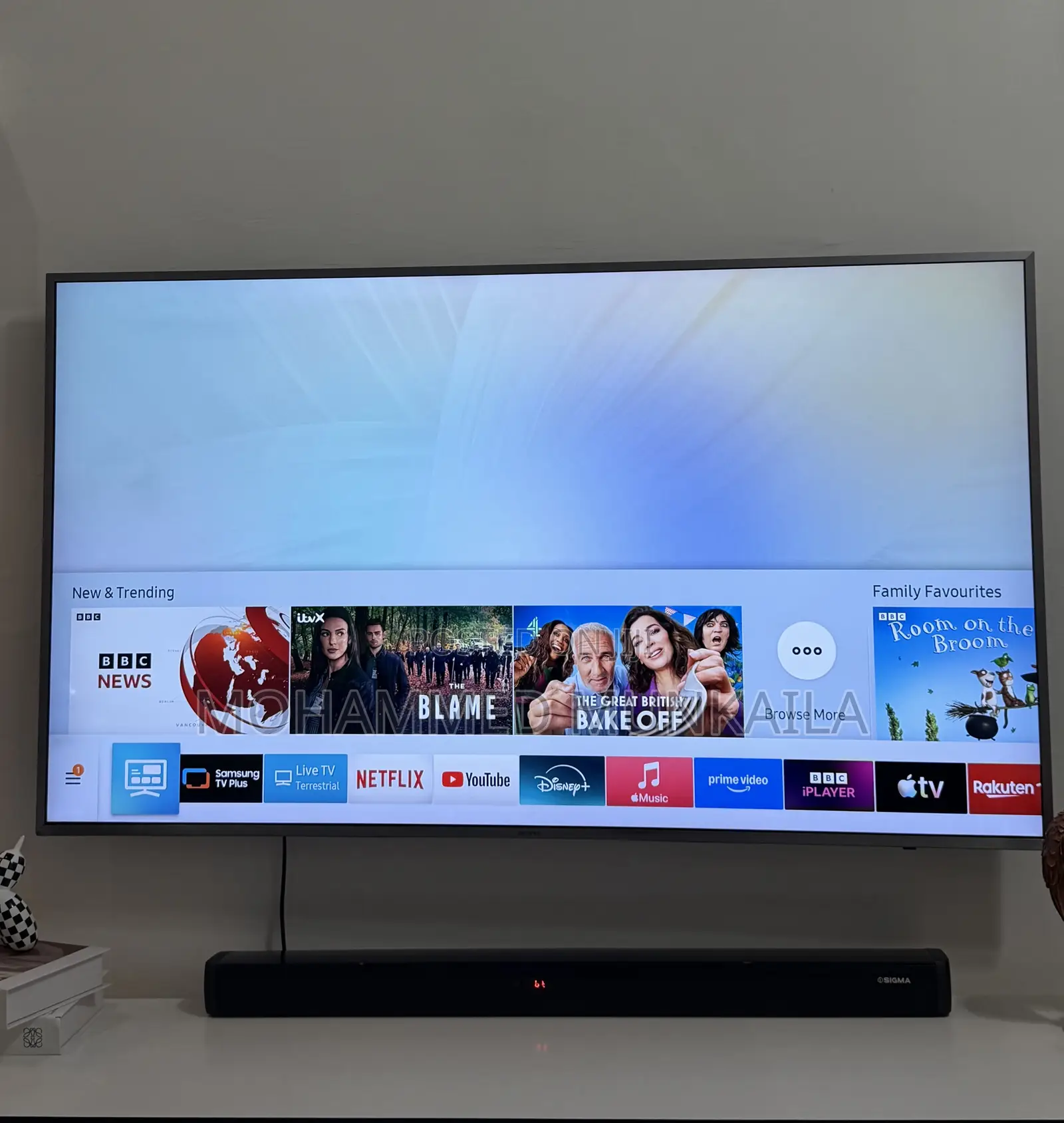 Samsung 7 Series 55 Inches With Soundbar