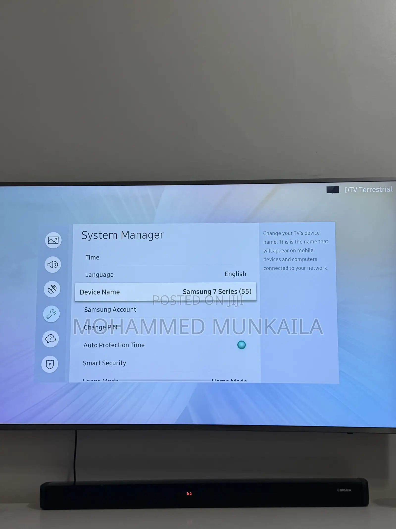 Samsung 7 Series 55 Inches With Soundbar