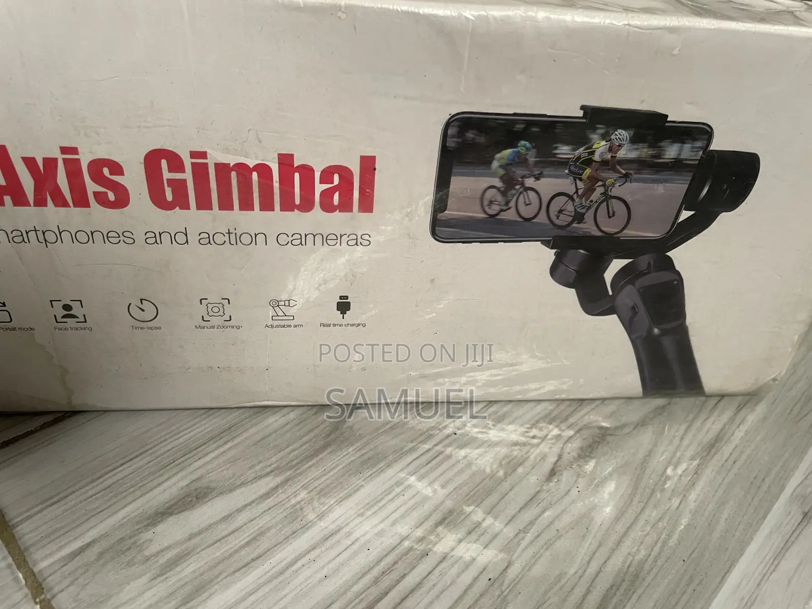 3-Axis Smartphone Gimbal Stabilizer – Good Condition