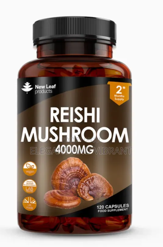 Reishi Mushroom Capsules 120 Capsules