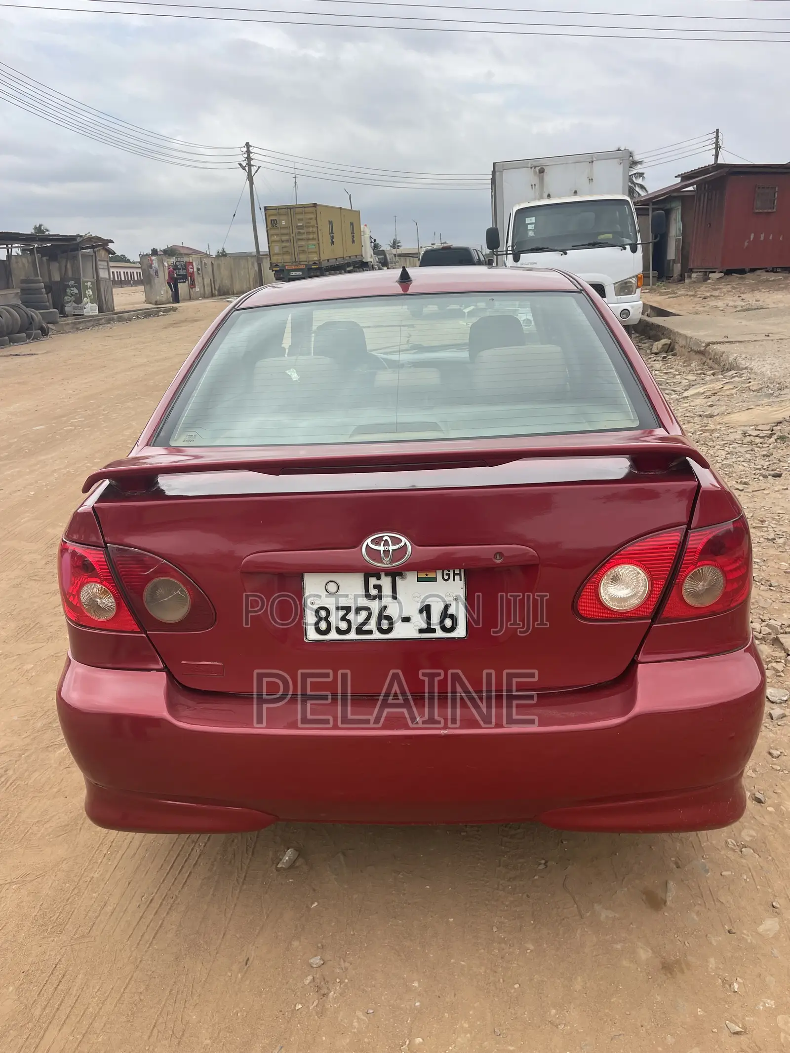 Toyota Corolla 2007 Red