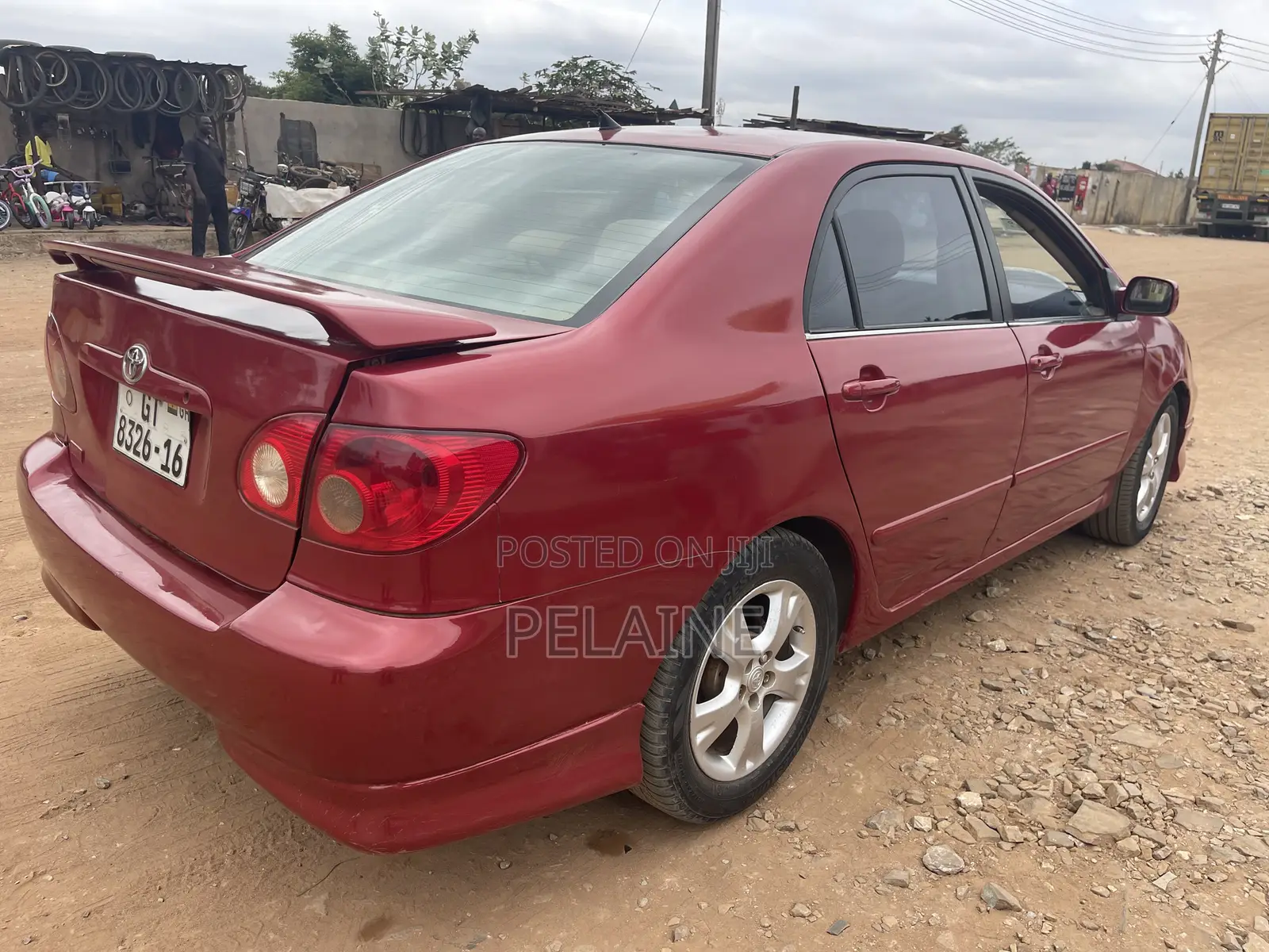 Toyota Corolla 2007 Red