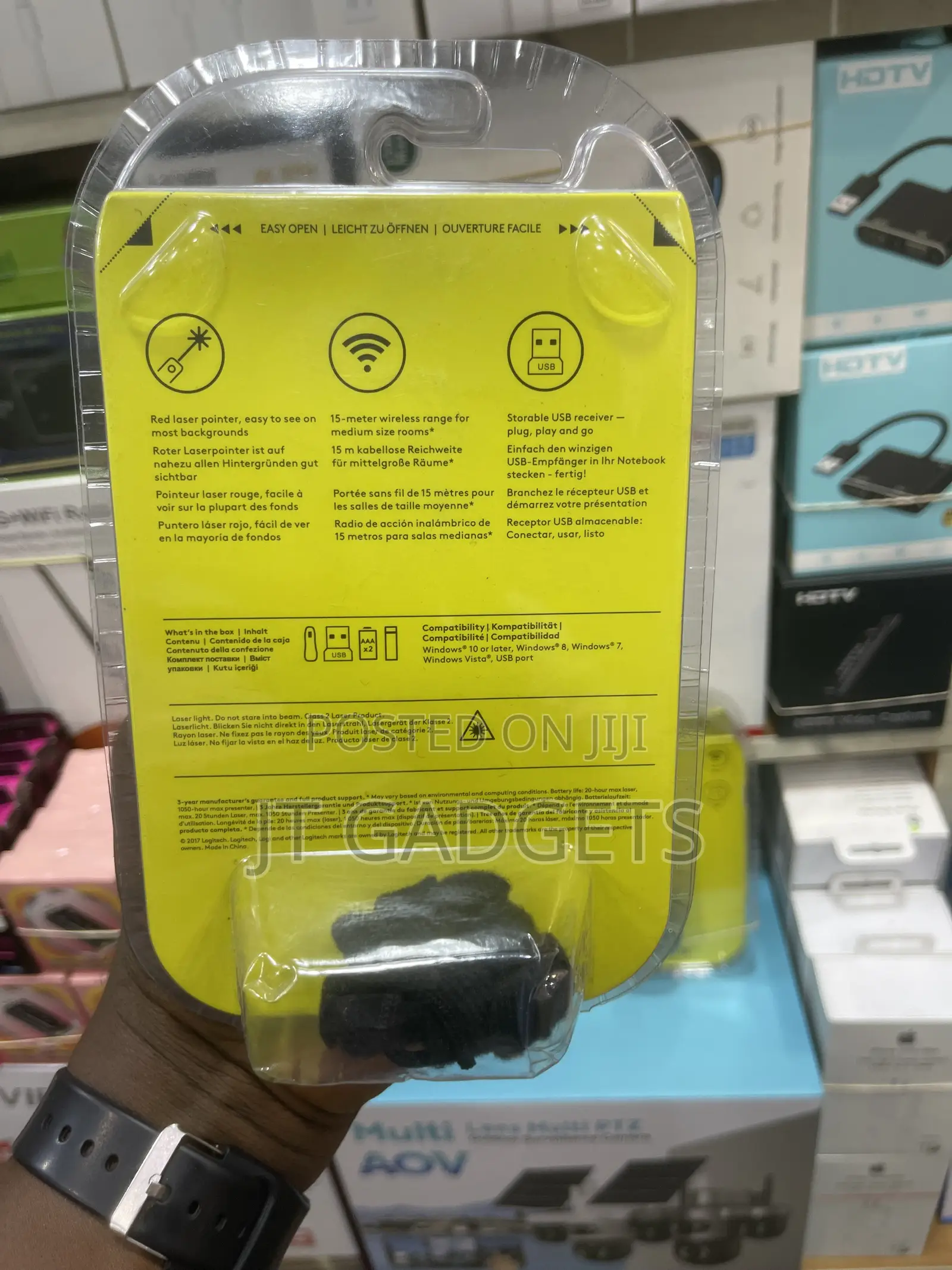 Logitech R400 Laser Presentation Remote Present Like a Pro!