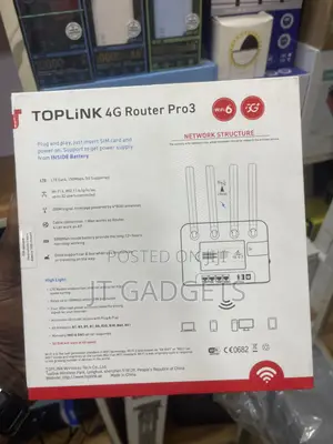 TOPLiNK 4G Router Pro3 (Portable WiFi 6 Router)