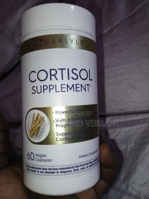 Cortisol Supplement | 60 Capsules Ashwagandha Magnesium Complex