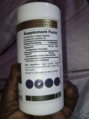 Cortisol Supplement | 60 Capsules Ashwagandha Magnesium Complex