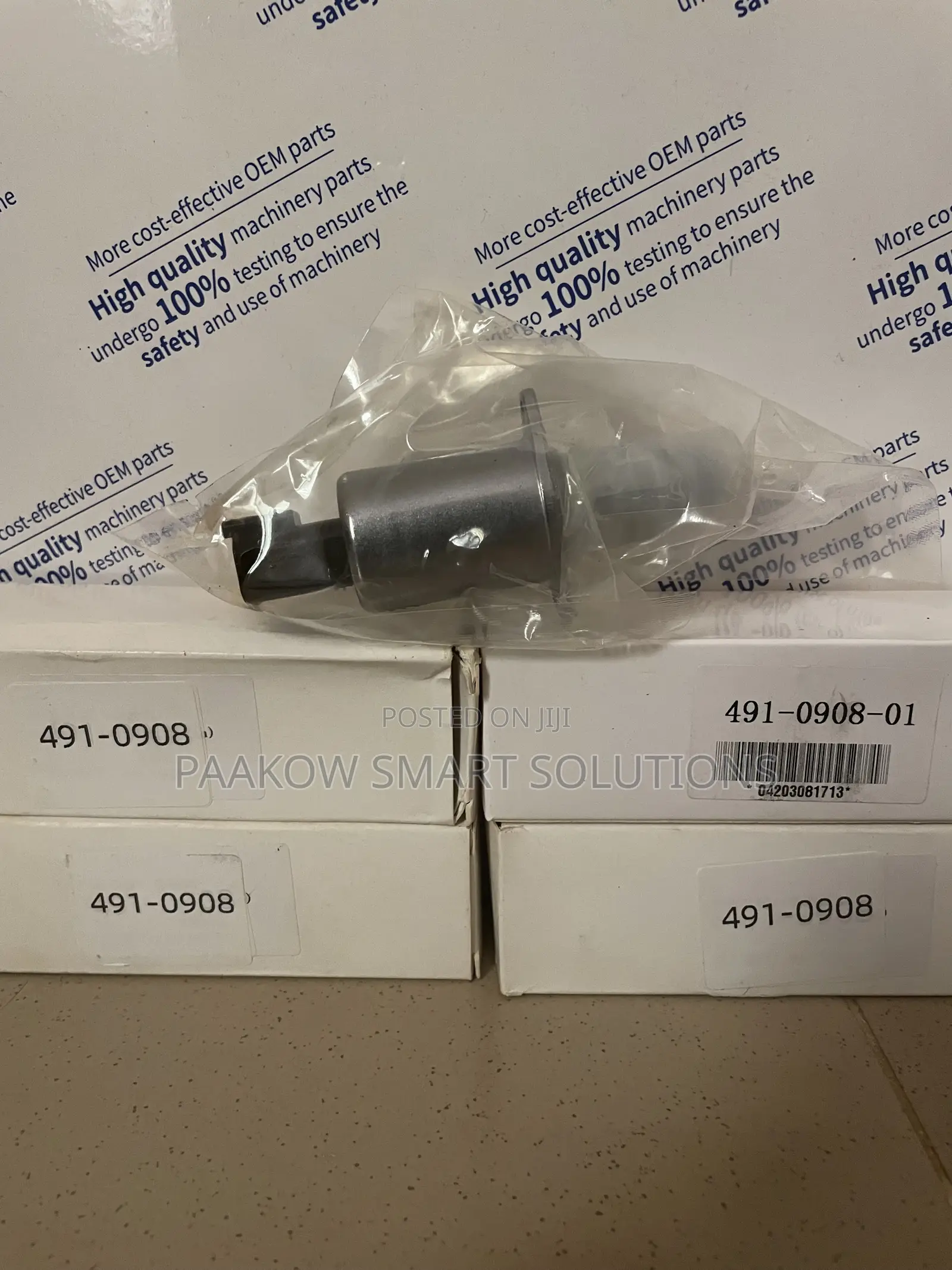 CAT 24 Volt Solenoid Valve: 491-0908