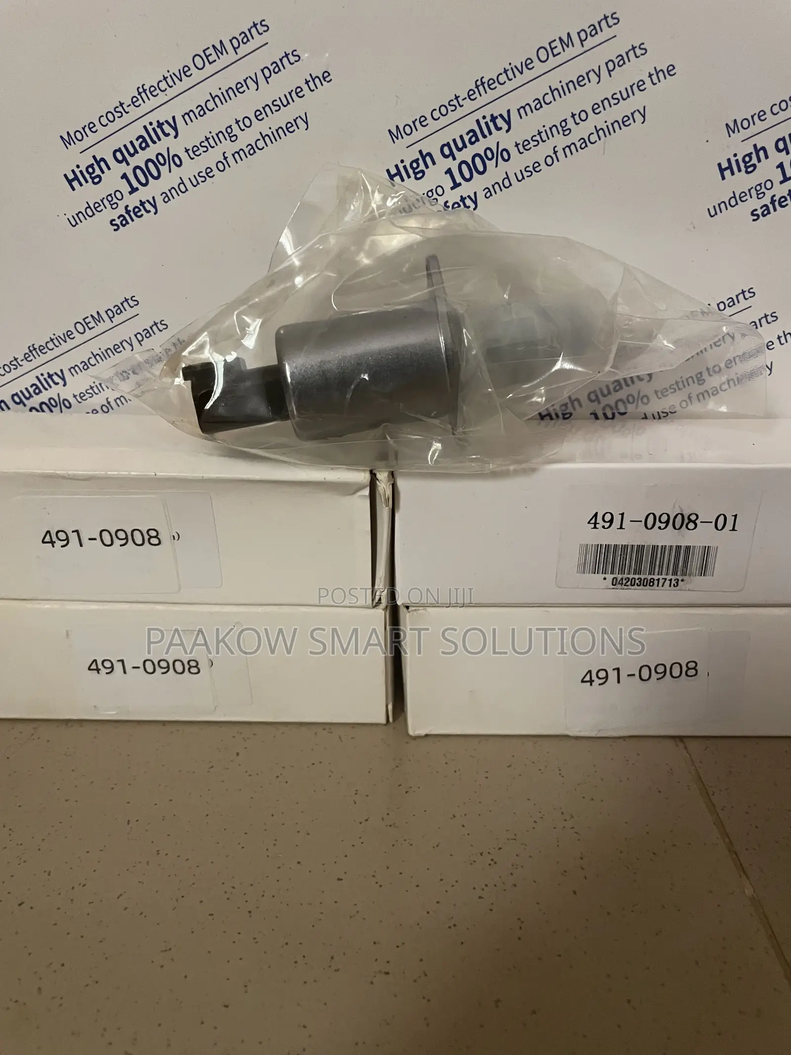 CAT 24 Volt Solenoid Valve: 491-0908