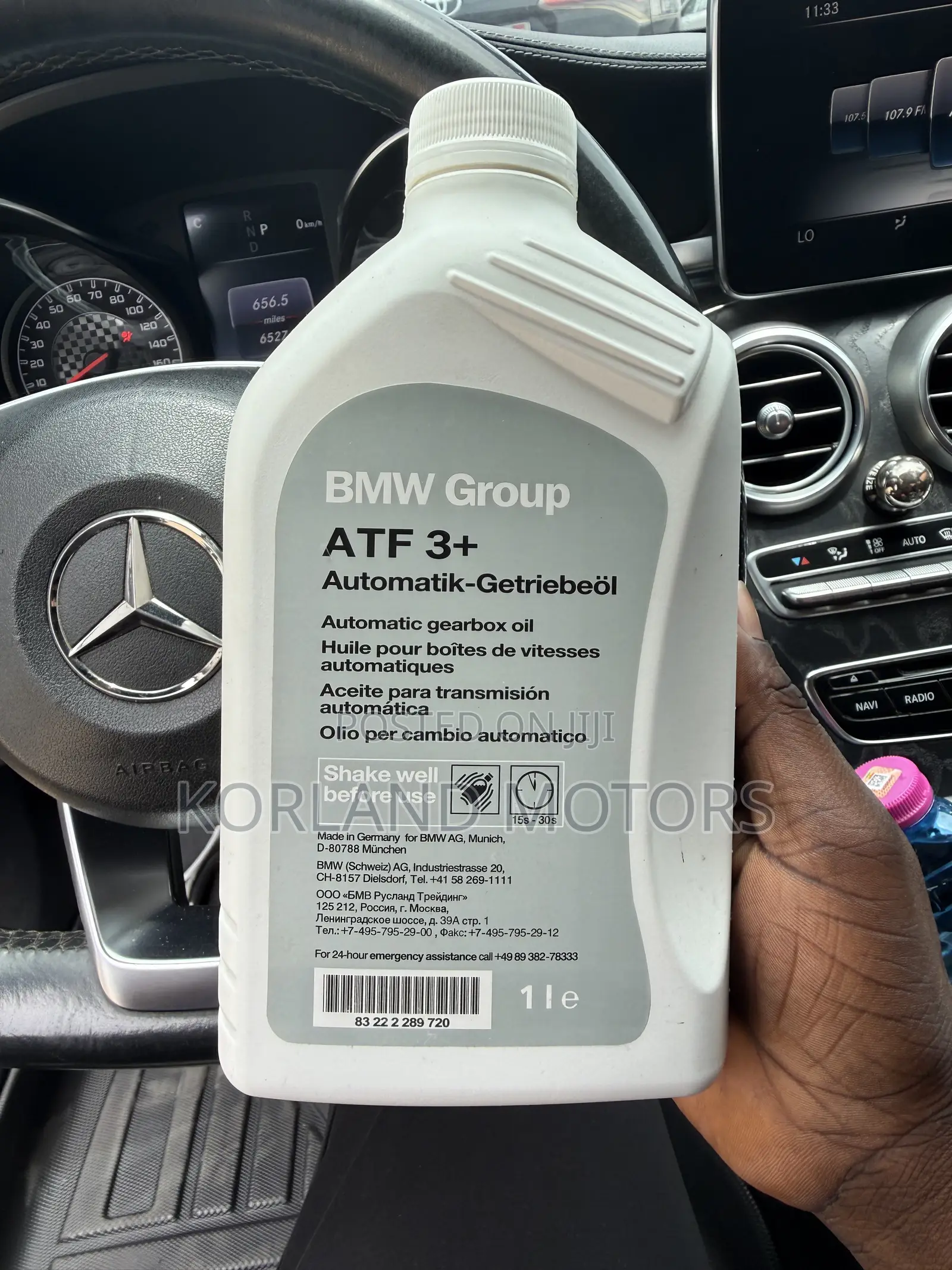 Genuine 8-Speed ATF for BMW