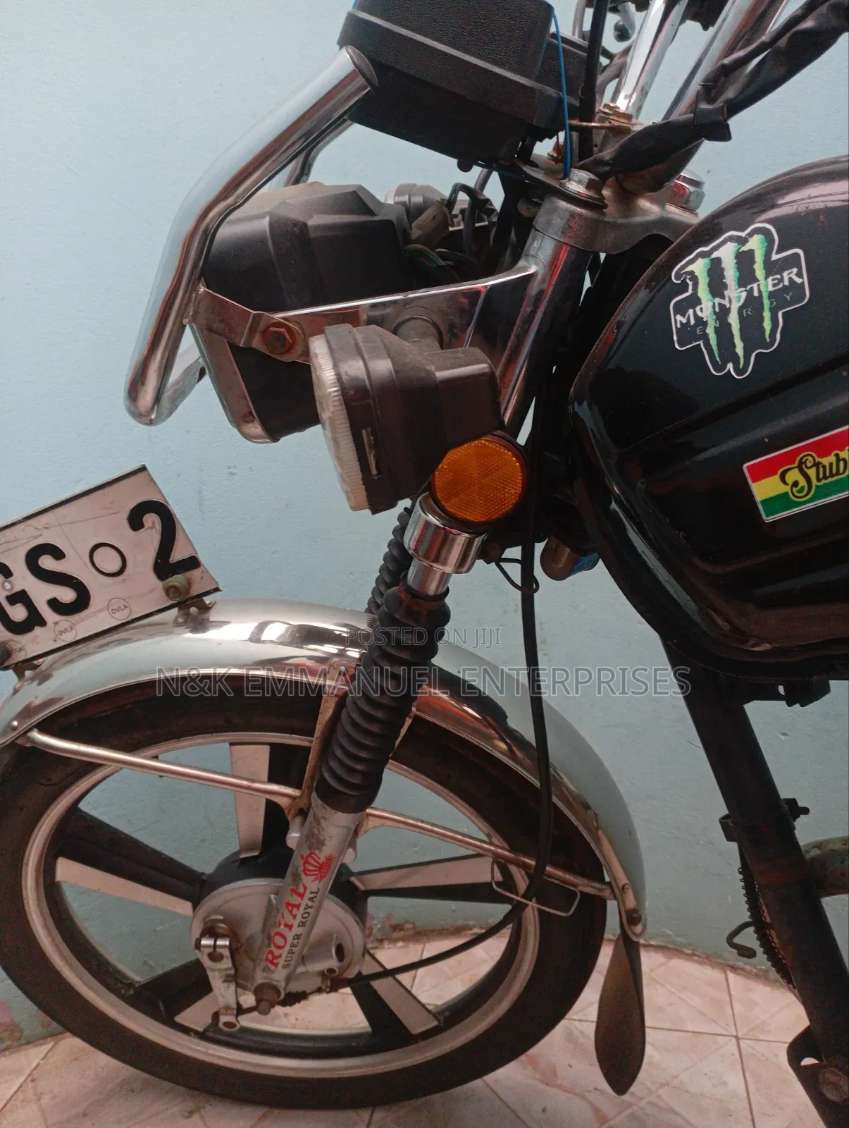 Royal Motorcycle 2024 Black
