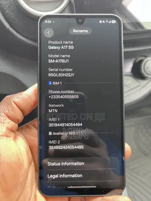Samsung Galaxy A17 5G 128 GB Black